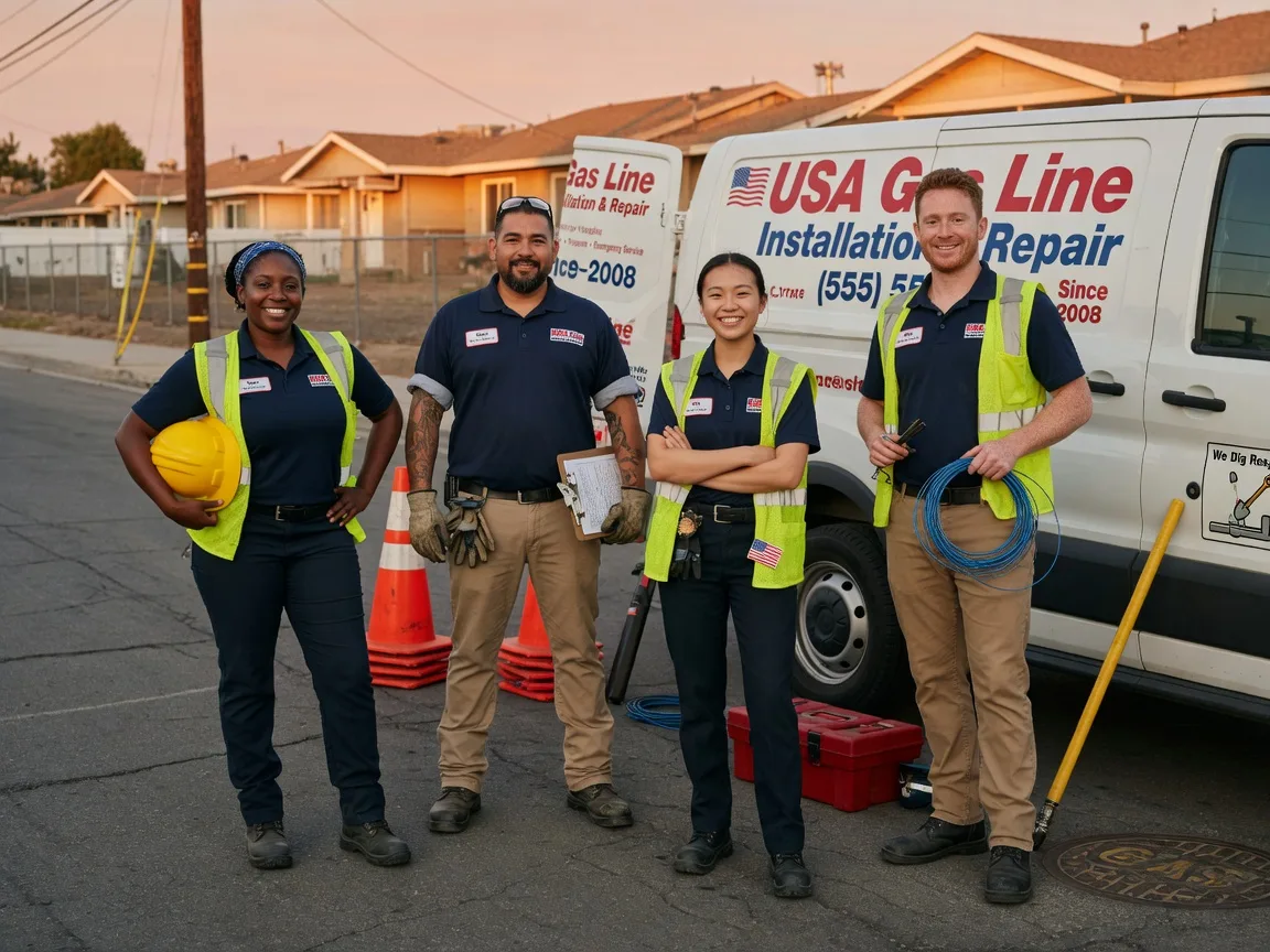 Gas Line Installation company in Chandlerville, IL